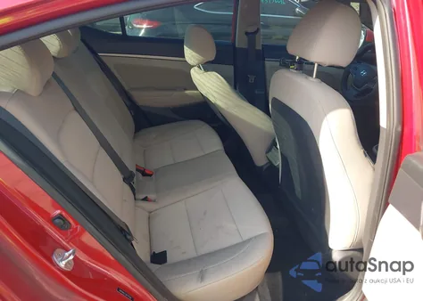 2018 Hyundai Elantra Sel z USA, uszkodzony, nr VIN 5NPD84LF3JH315008